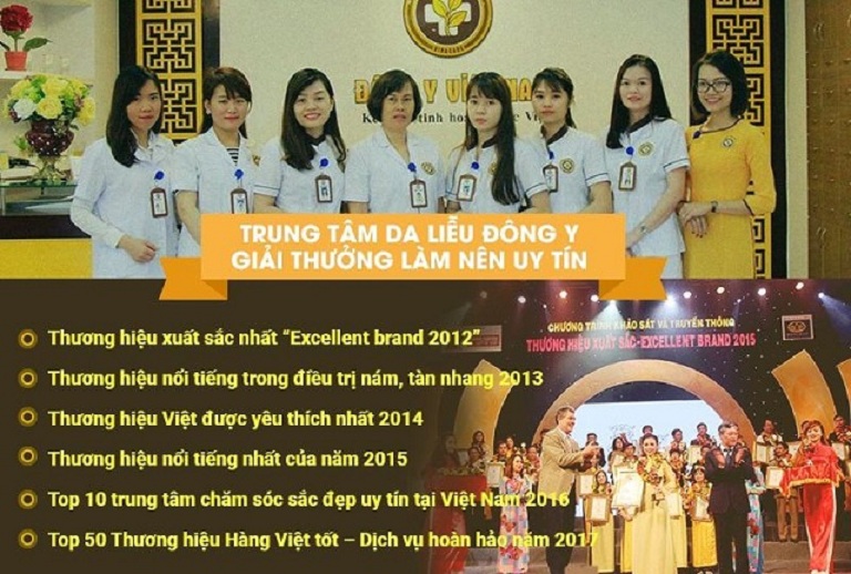 Trung Tâm Da liễu Đông y Việt Nam là địa chỉ uy tín, chất lượng