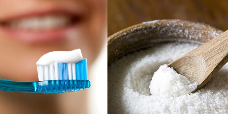 Kết hợp kem đánh răng và muối để tăng hiệu quả sát khuẩn