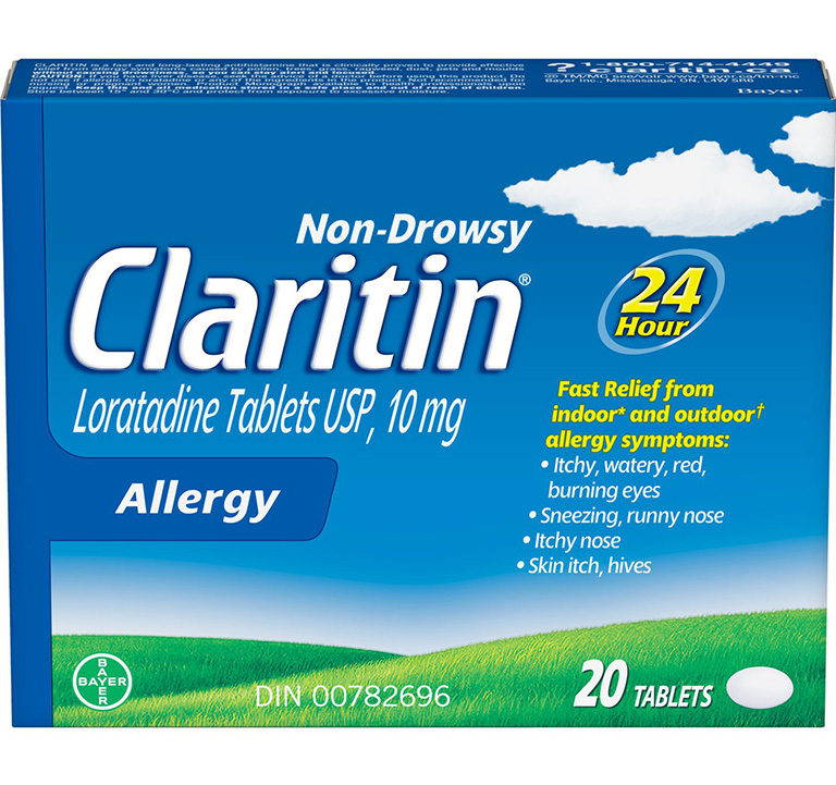 Clarityne là thuốc trị mề đay có thể dùng cho cả trẻ em và người lớn