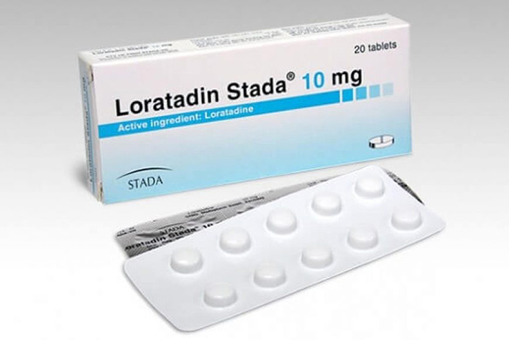 Loratadin là thuốc kháng viêm histamin được sử dụng nhiều chữa á sừng 
