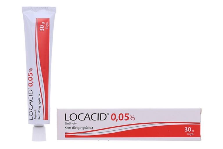 Thuốc Locacid dùng cho người bị mụn trứng cá
