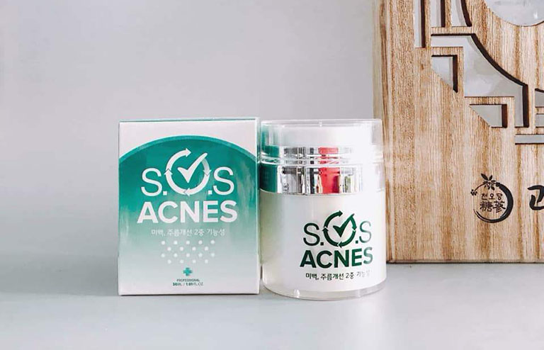S.O.S Acnes hỗ trợ trị mụn và dưỡng da