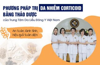 giải pháp hữu hiệu trị da nhiễm Corticoid