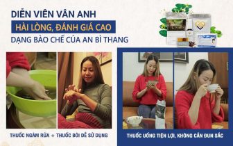 Bài thuốc An Bì Thang mang lại trải nghiệm sử dụng thoải mái cho diễn viên Vân Anh