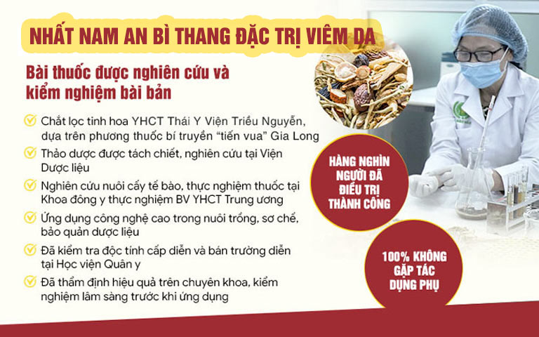 Bài thuốc Nhất Nam An Bì Thang được nghiên cứu chuyên sâu