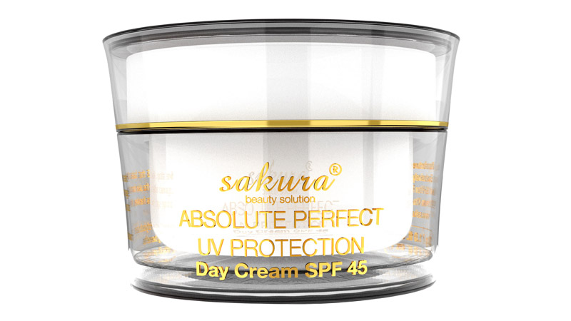 Kem trị tàn nhang Sakura Absolute Perfect UV Protection còn có khả năng chống nắng hiệu quả