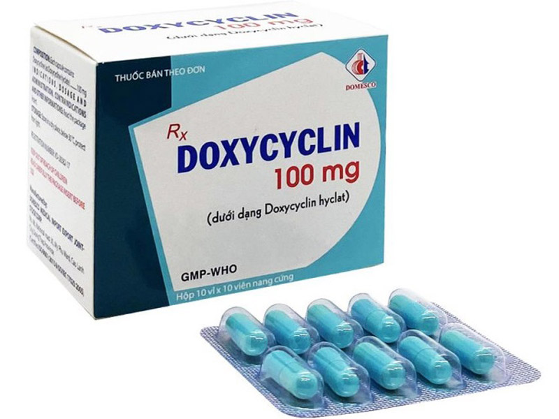 Doxycycline là kháng sinh nhóm Tetracyclin được sử dụng phổ biến