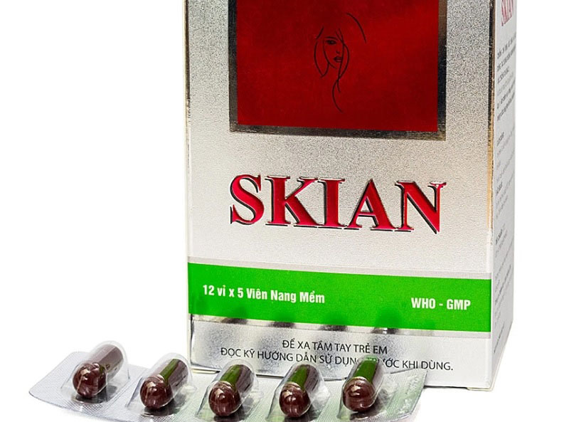 Thuốc uống trị mụn Skian được chỉ định cho nhiều đối tượng bệnh nhân