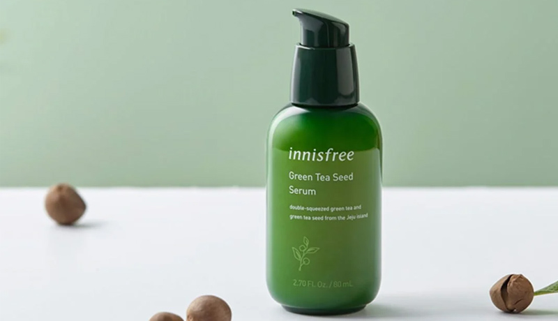 Serum chăm sóc da mụn tuổi dậy thì Innisfree The Green Tea Seed