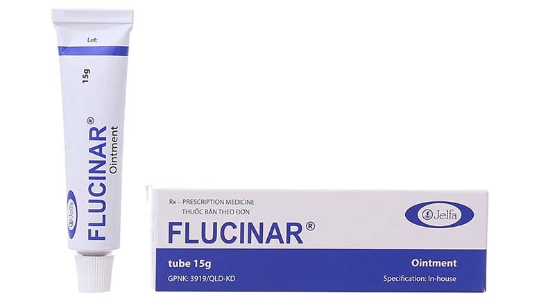 Sử dụng thuốc Flucinar giúp người bệnh giảm viêm nhiễm