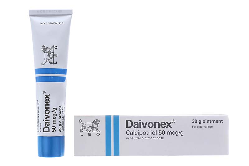 Daivonex có chứa dẫn xuất của Vitamin D3