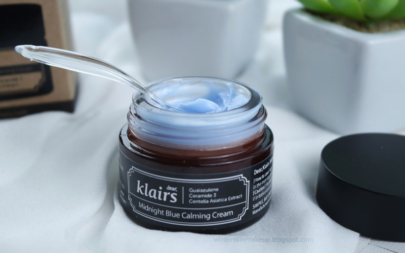 Kem dưỡng ẩm cho da nhạy cảm Klairs Midnight Blue Calming Cream